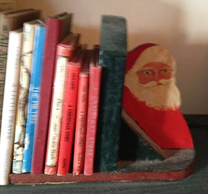 Santa Bookends