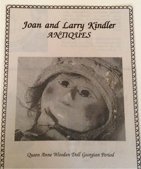 Joan and Larry Kindler Antiques Ad